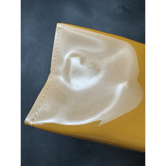 Bloomingdale's Little Brown Bag Vinyl Tote Brown Lunch Bag Purse Reusable - Picture 8 of 11